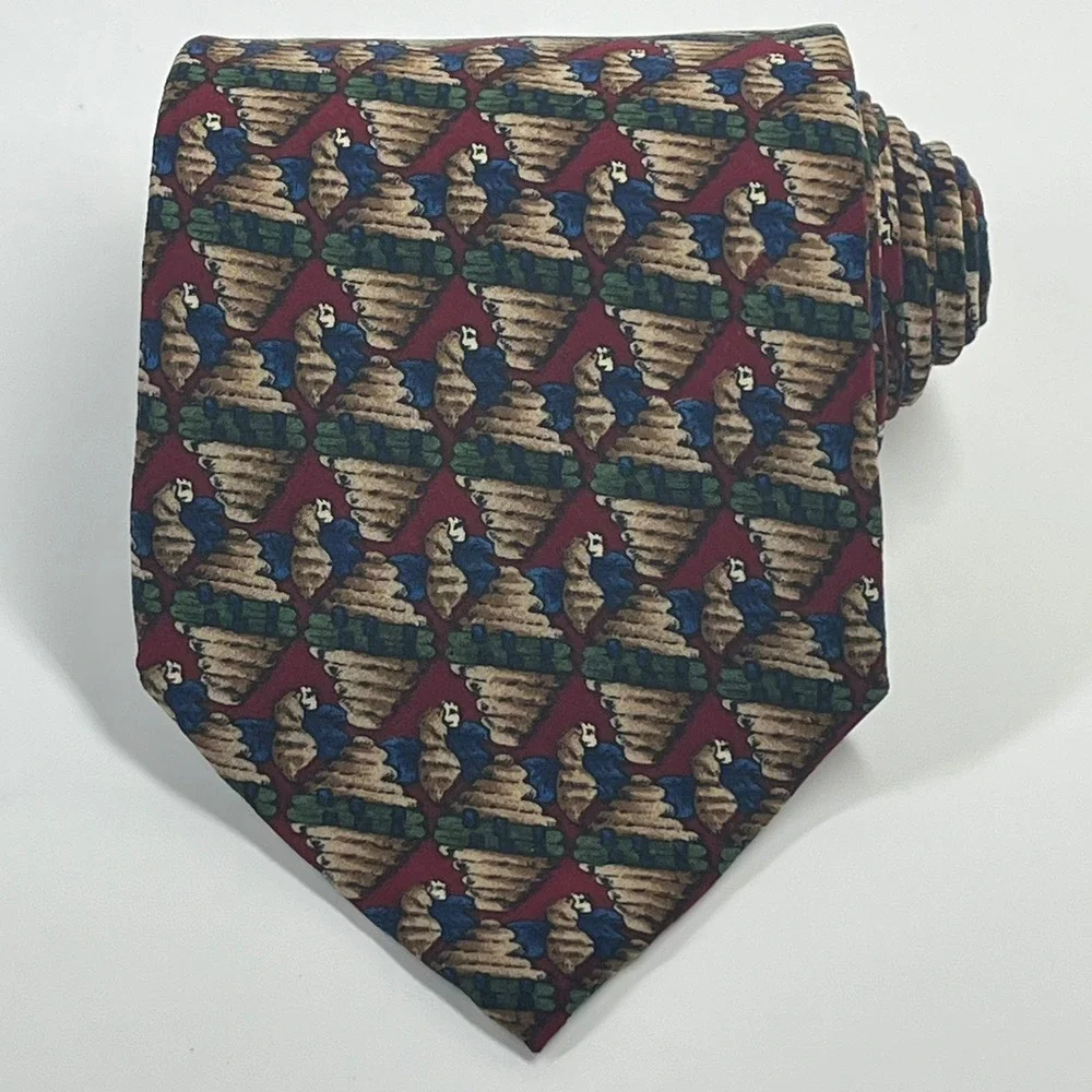 J. Garcia Bees Collection‎ Seven Silk Necktie Mens 59
